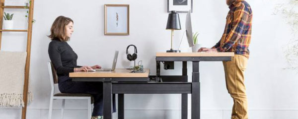 bureaux assis debout