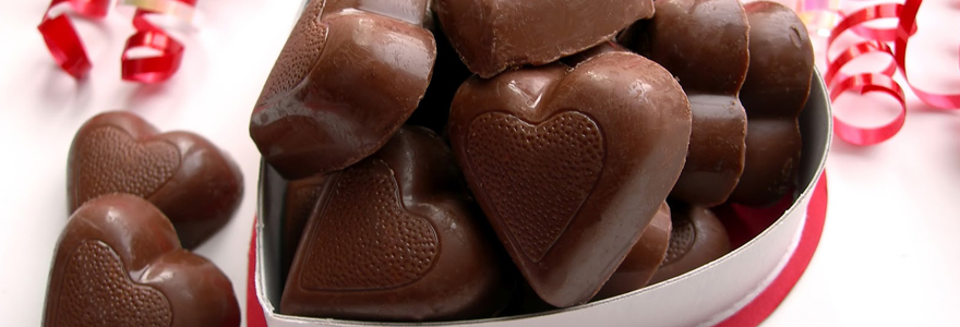 chocolat à la Saint-Valentin