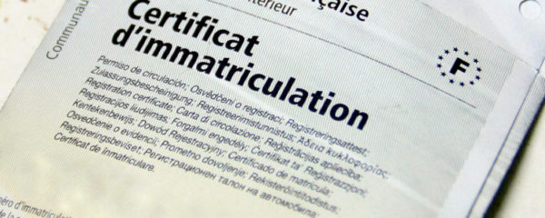 carte grise