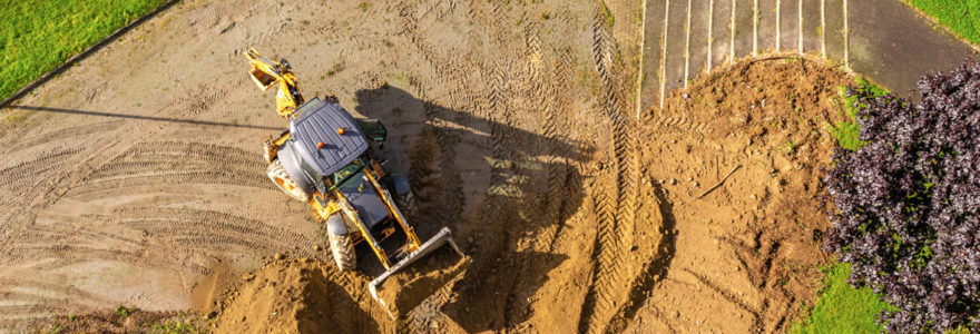 travaux de terrassement