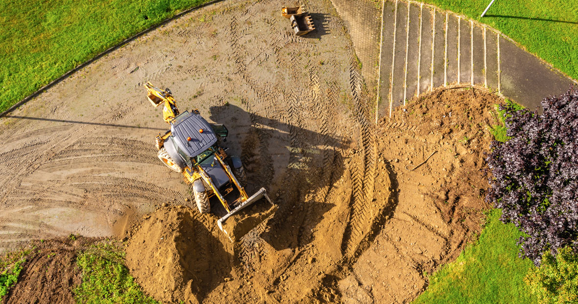 travaux de terrassement