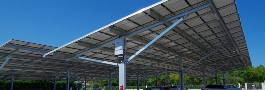 ombrière photovoltaïque